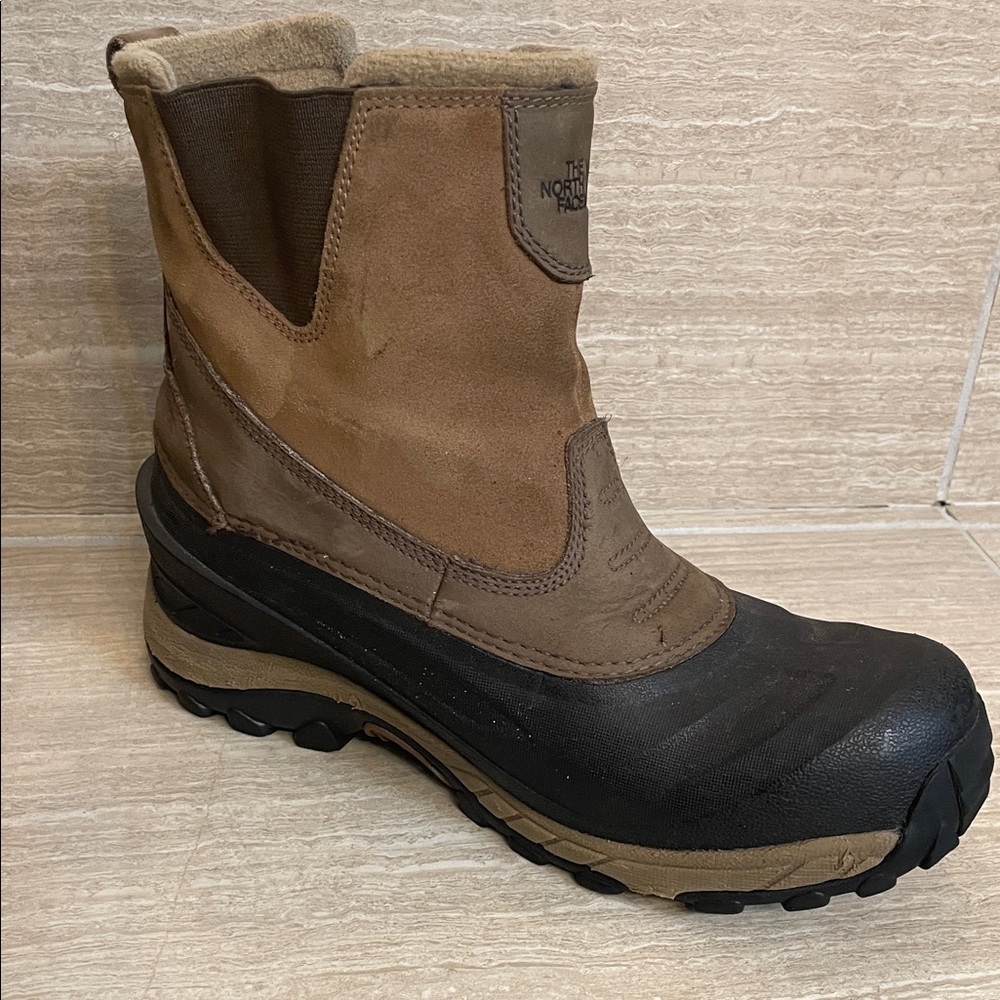The North Face UGC Men’s Sz 10 Tan and Black Outdoor Waterproof Boots - Picture 3 of 10